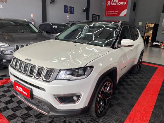 JEEP COMPASS 2.0 16V FLEX LIMITED AUTOMÁTICO JEEP COMPASS 2.0 16V FLEX LIMITED AUTOMÁTICO